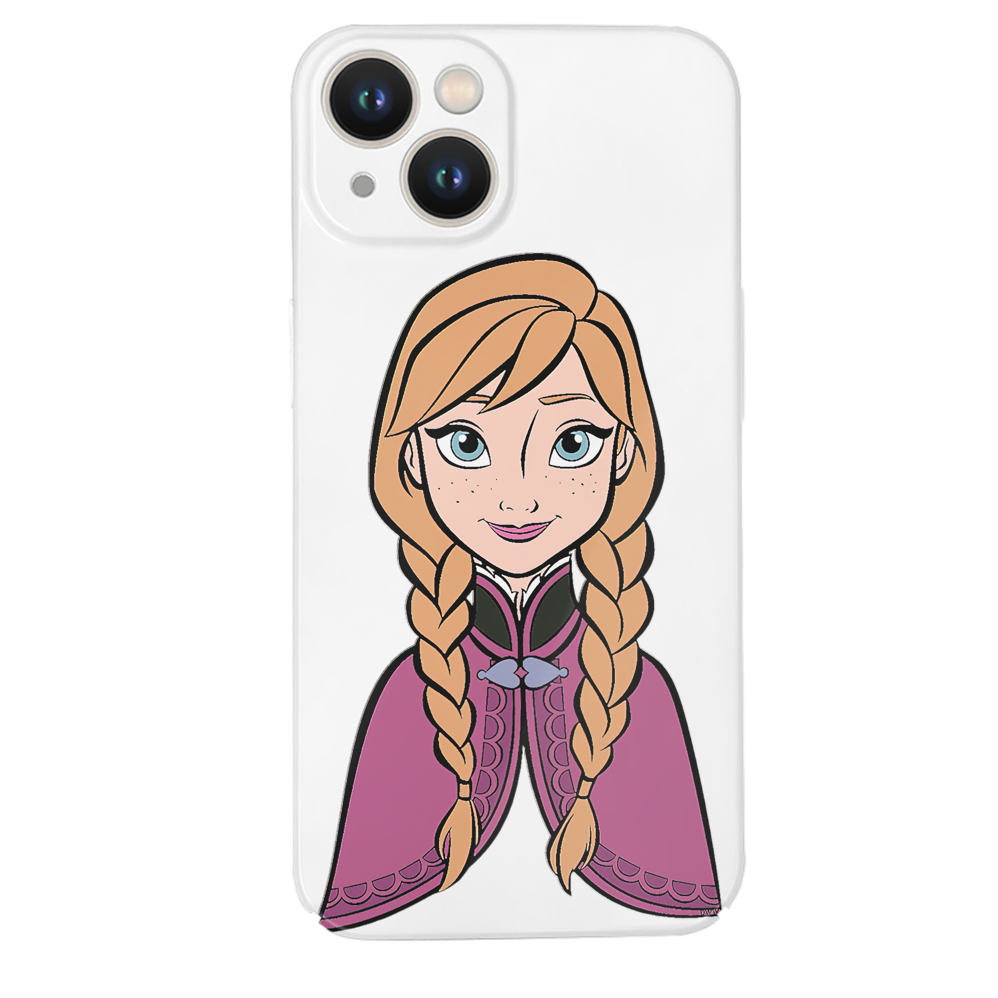 （画像用） アナと雪の女王 アンナ エルサ Frozen Anna Elsa 【iPhone 14シリーズ対応】ハードケース